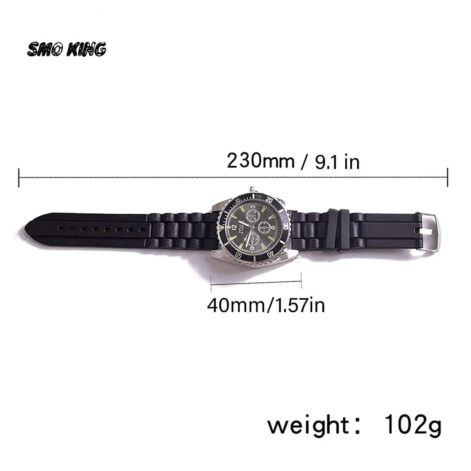 SMO Creative Watch Style Herb Tobacco Grinder Portable Metal Grass Crusher DIY Grinding Smoking Accessories Cool Gadgets