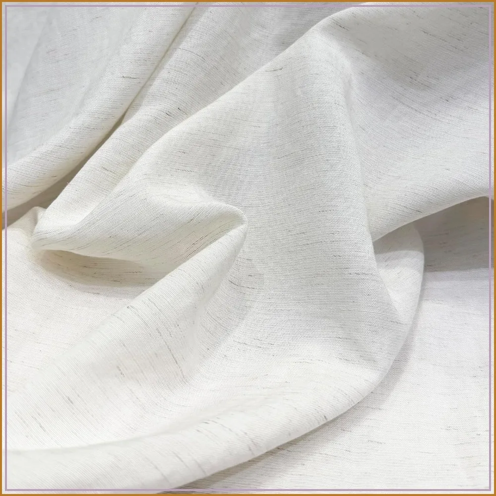 

Lyocell Linen Blend Fabric 170GSM, 59" Wide - Perfect for Suits, Dresses, Pants, Skirts & Home Decor