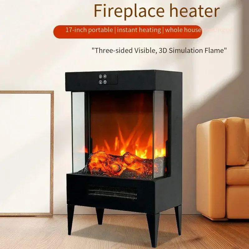 Indoor Heaters Fire Electric Fireplace 3d Simulation Fire Mountain Electric Heater Household Fan Heater Winter