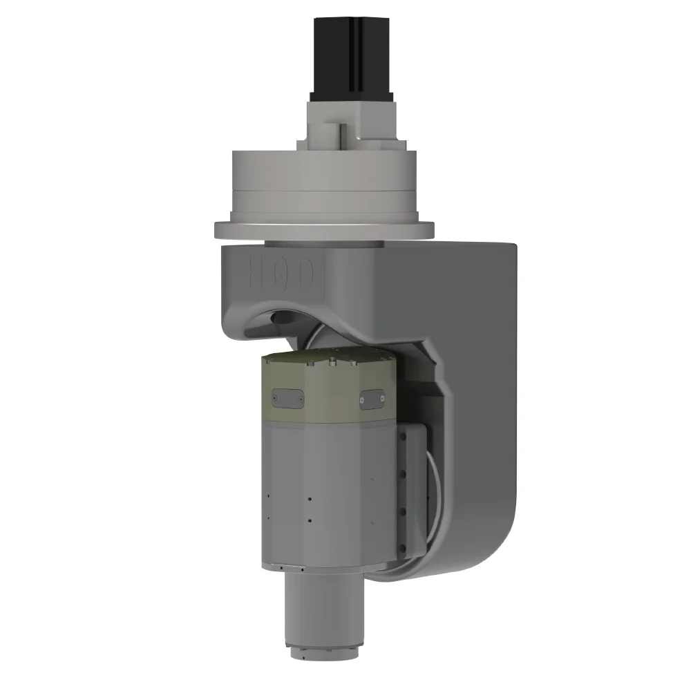 Two Axis Heads Birotary Units Heads for Machining Wood Composite Materials Plastic and Light Aluminium HQ/AC-D90-75