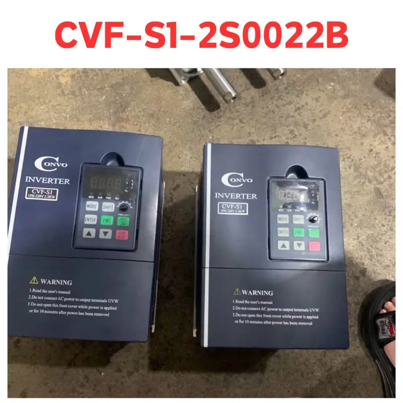 second-hand     inverter     CVF-S1-2S0022B    Test passed     Fast Shipping