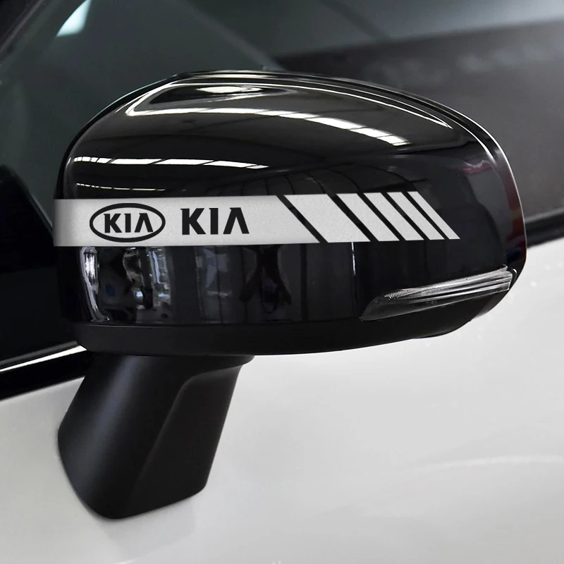 Auto Accessories For KIA Ceed Forte K9 Optoma Picanto Rio Sorento Soul Sportage Car Rearview Mirror Vinyl Stickers