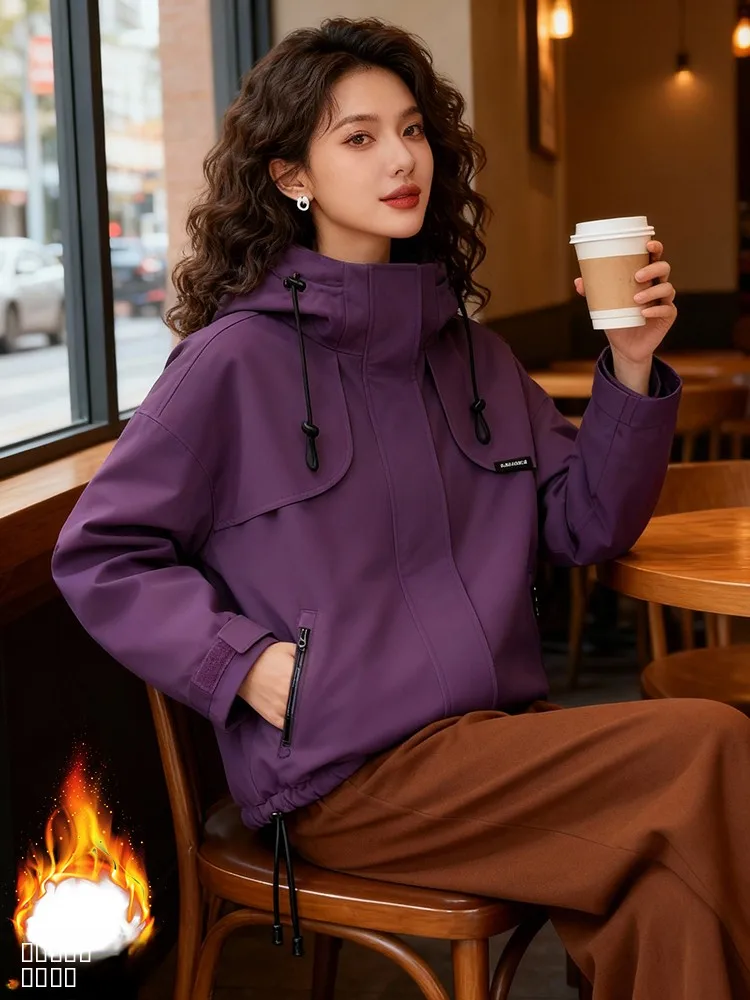 Trendy Street Sle Piumino in cotone trapuntato Jaet Cappotto invernale leggero di lusso da donna foderato in Fce