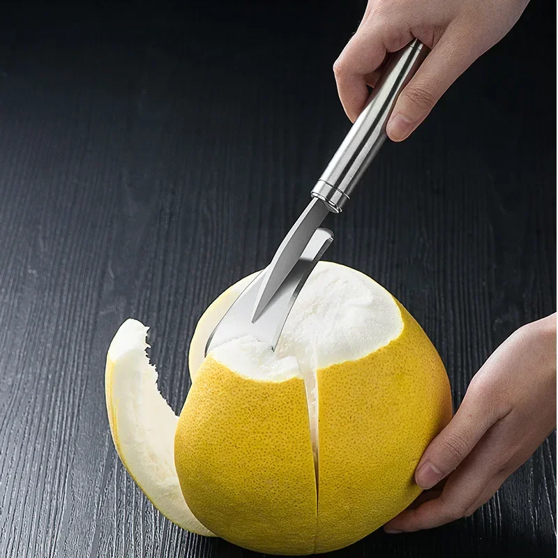 304 Stainless Steel Peeler Open Grapefruit Artifact Peeling Tool Honey Pomelo Knife Orange Kitchen Tools Gadgets Dining Bar Home