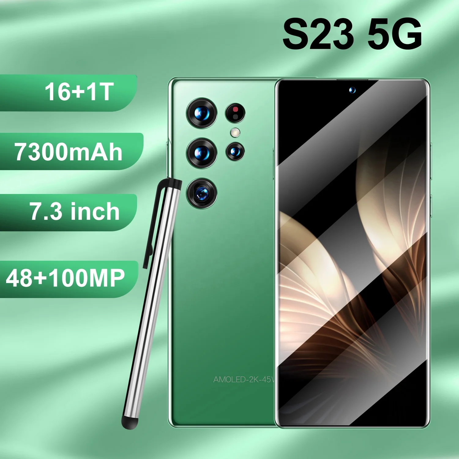 Smartphone S23 corde TRA 5G Débloqué, Téléphone Portable Plein Écran 6.8 Pouces, Android 12, 16 Go, 512 Go de Stockage, pour Touriste, Nouveauté