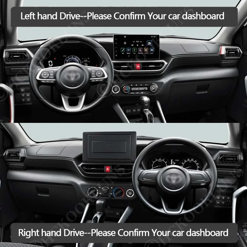 Dashboard Cover Dash Board Mat Carpet Pad for Toyota Raize Daihatsu Rocky A200 2019~ 2021 Sunshade Cushion Car Visor Accessories