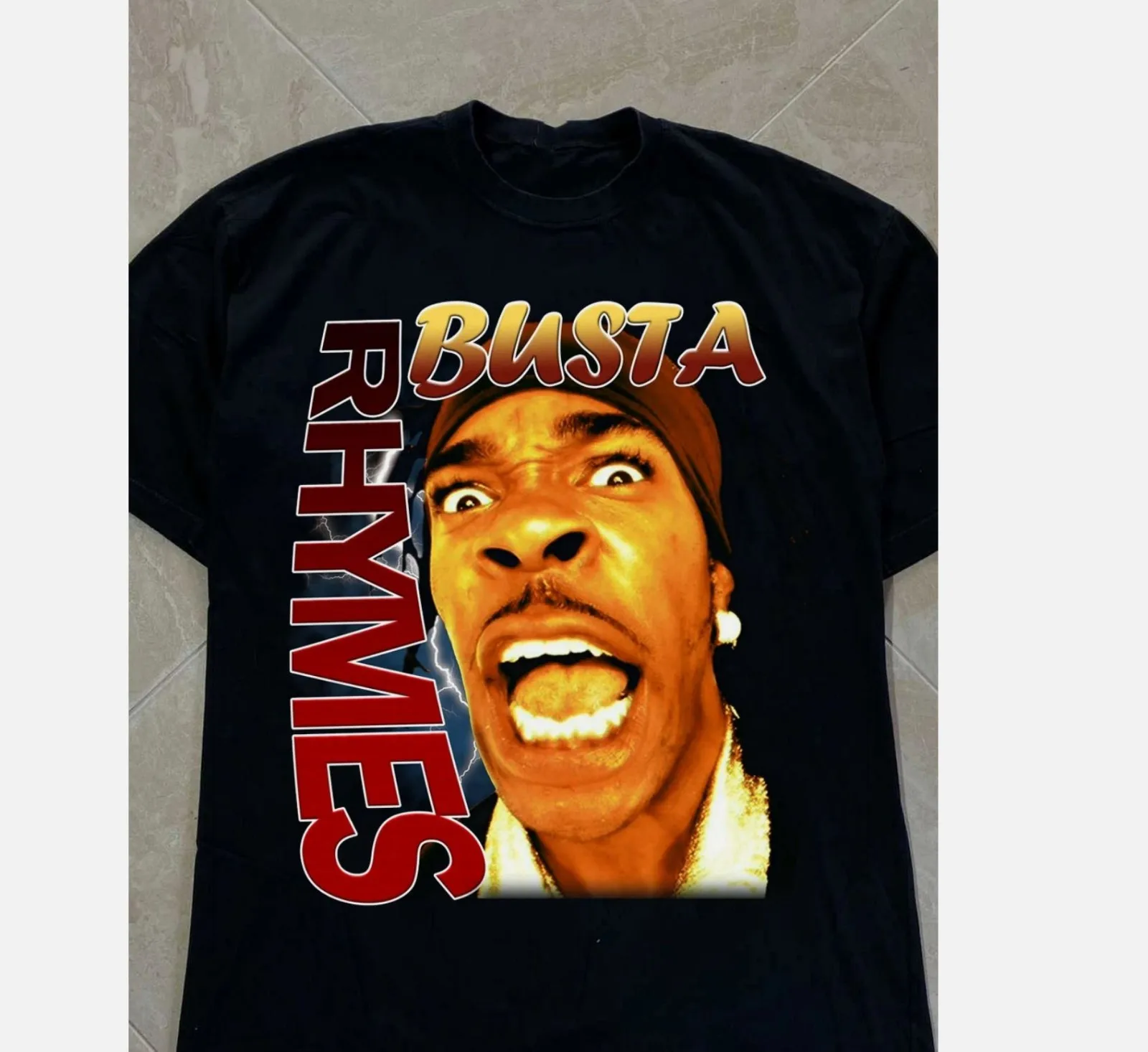 

Busta Rhymes Singer Gift For Fans Черная футболка унисекс S-2345XL