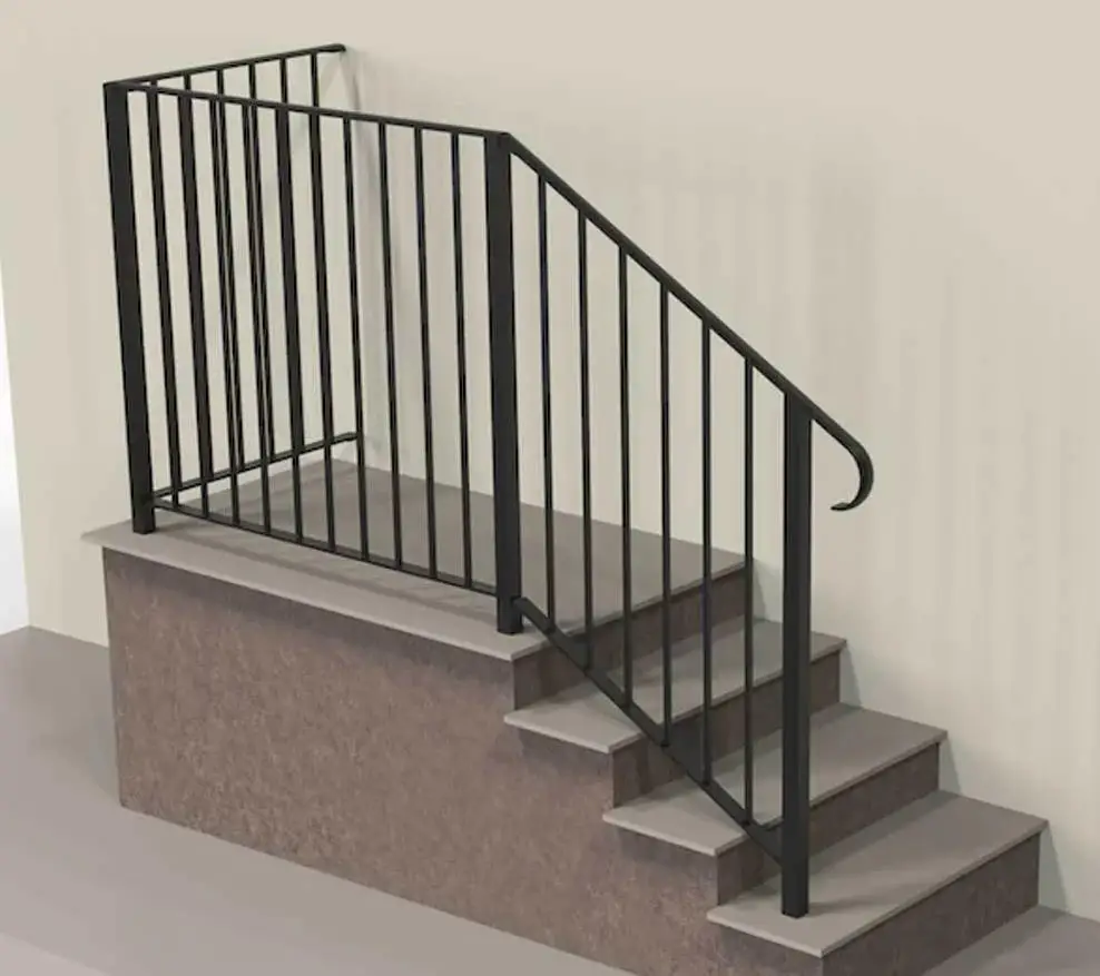 건물 발코니 난간용 맞춤형 난간, 실내외 설치가 간편한 철제 펜싱
