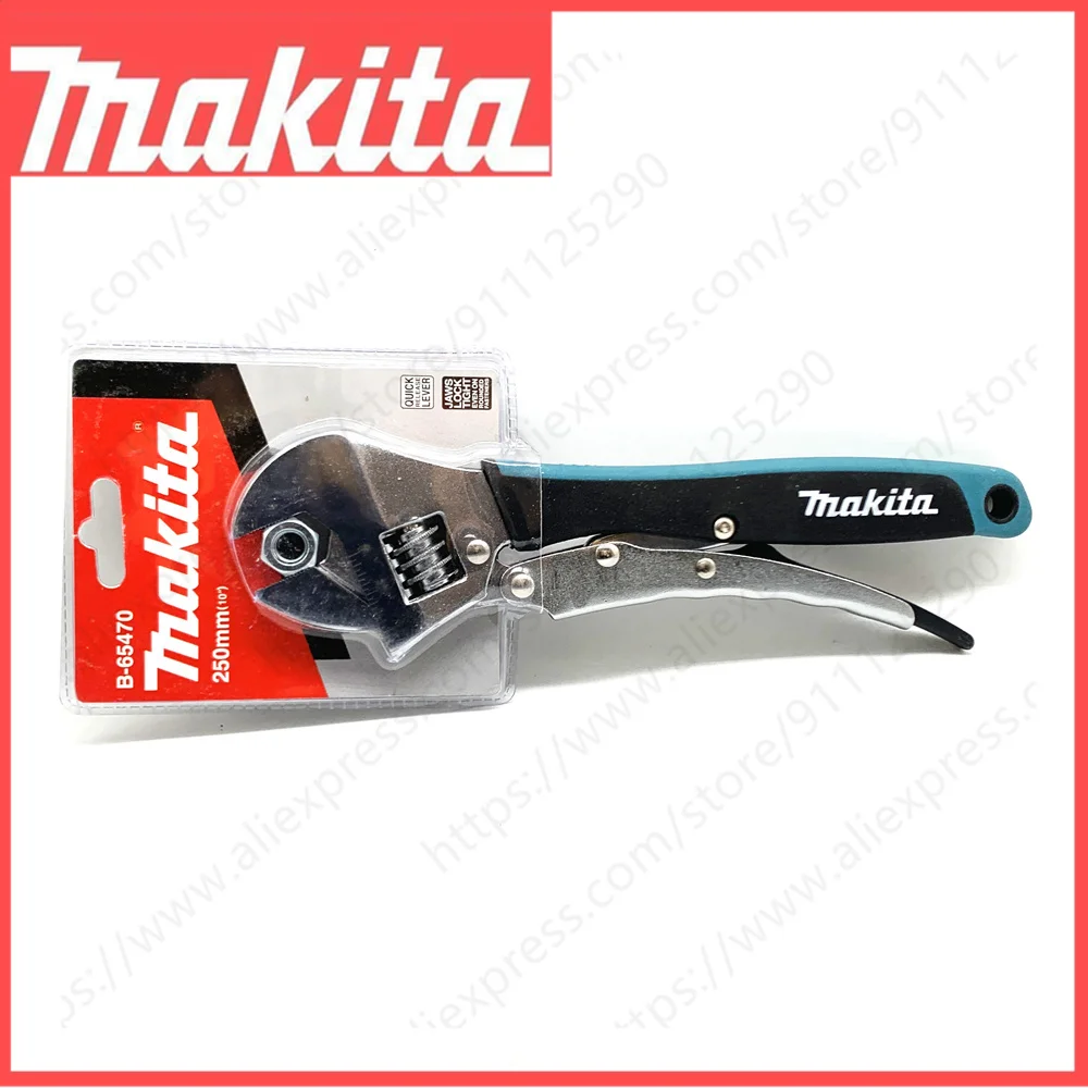 Makita B-65470ปรับประแจเปิด Multifunctional Universal คีมล็อคด้วยตนเอง Clamp คงที่ Dual-ใช้ประแจปรับ