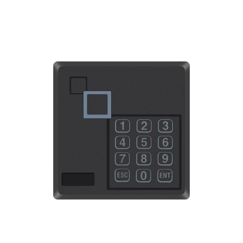 Imagem -06 - Impermeável Rfid Senha Porta Aberta id Card Keyboard Access Control Reader Uart Wiegand ao ar Livre Ip68 12v 125khz dc Rs232 e 485