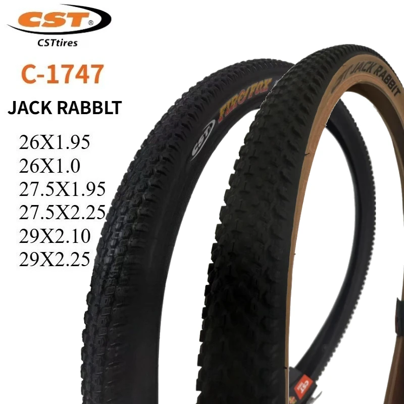 CST C1747 JACK RABBIT 26 2.75 29 INCH MOUNTAIN BICYCLE TIRE XC