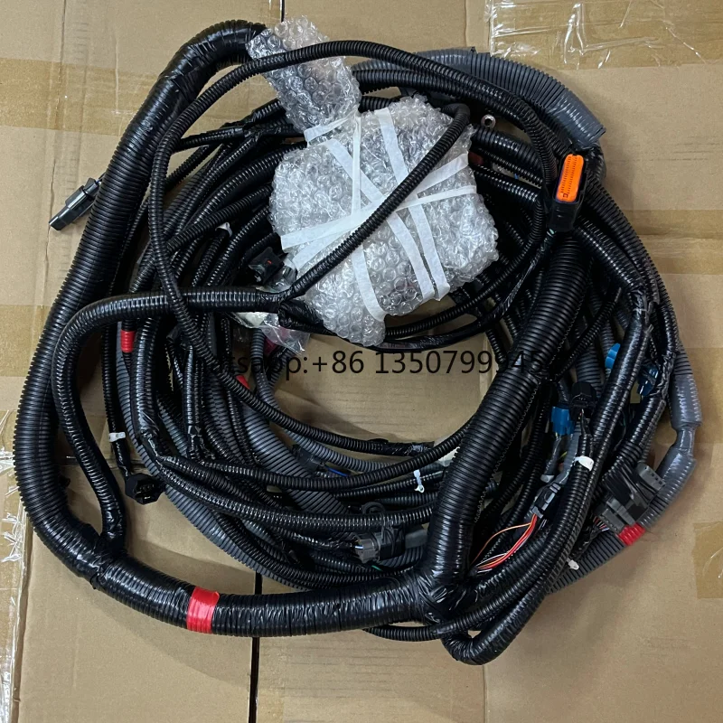 YA00018383 Frame Wire Harness Assembly for Hitachi Excavator Wire Harness ZX120-5B Excavator Cable Wiring