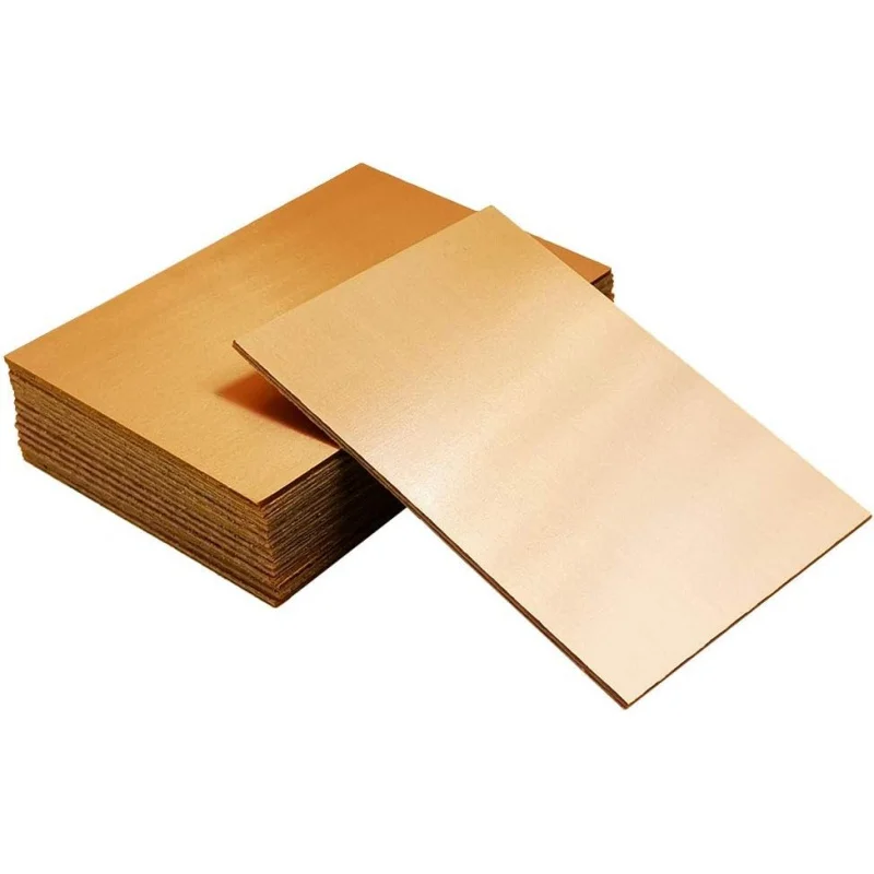 15Pcs FR4 Copper Clad Blank PCB,100 x 70 x 1.5mm Copper Clad PCB Laminate Circuit Prototype Board