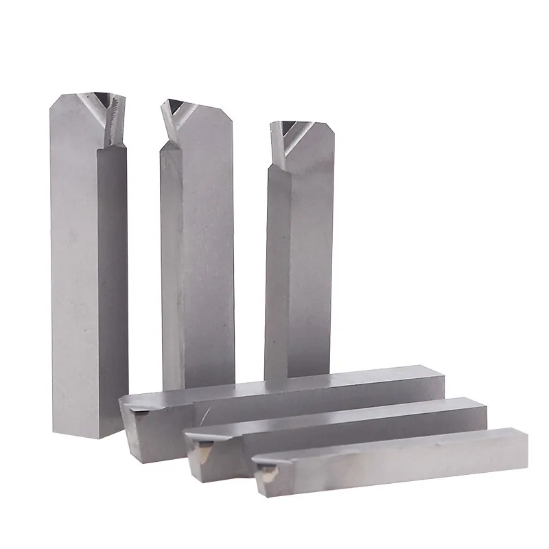 

PCD Diamond Turning Insert Cutter CNC Lathe External Turning Tool Woodworking Gem Cutting Blade White Steel Tool Holder