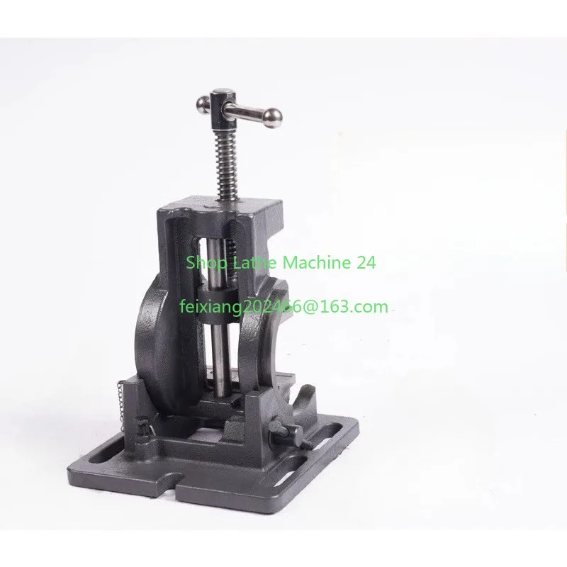 

1pc Machine Vise Drill Press QKD75 Adjustable Angel Tilting Precision Bench Vise 3'' For Bench Drilling Machine
