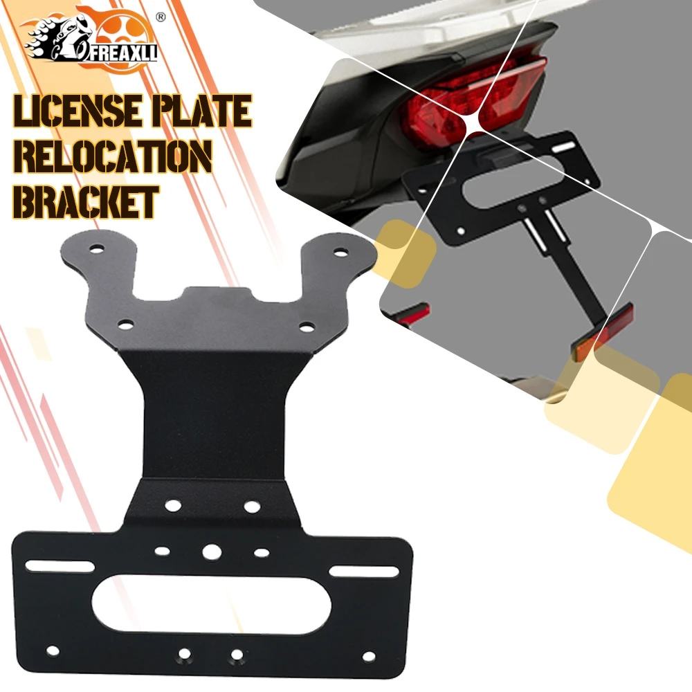 

Motorcycle For Honda XL750 Transalp XL 750 2022-2025 License Plate Holder Bracket Rear Tail Tidy Fender Eliminator Kit 2024 2023