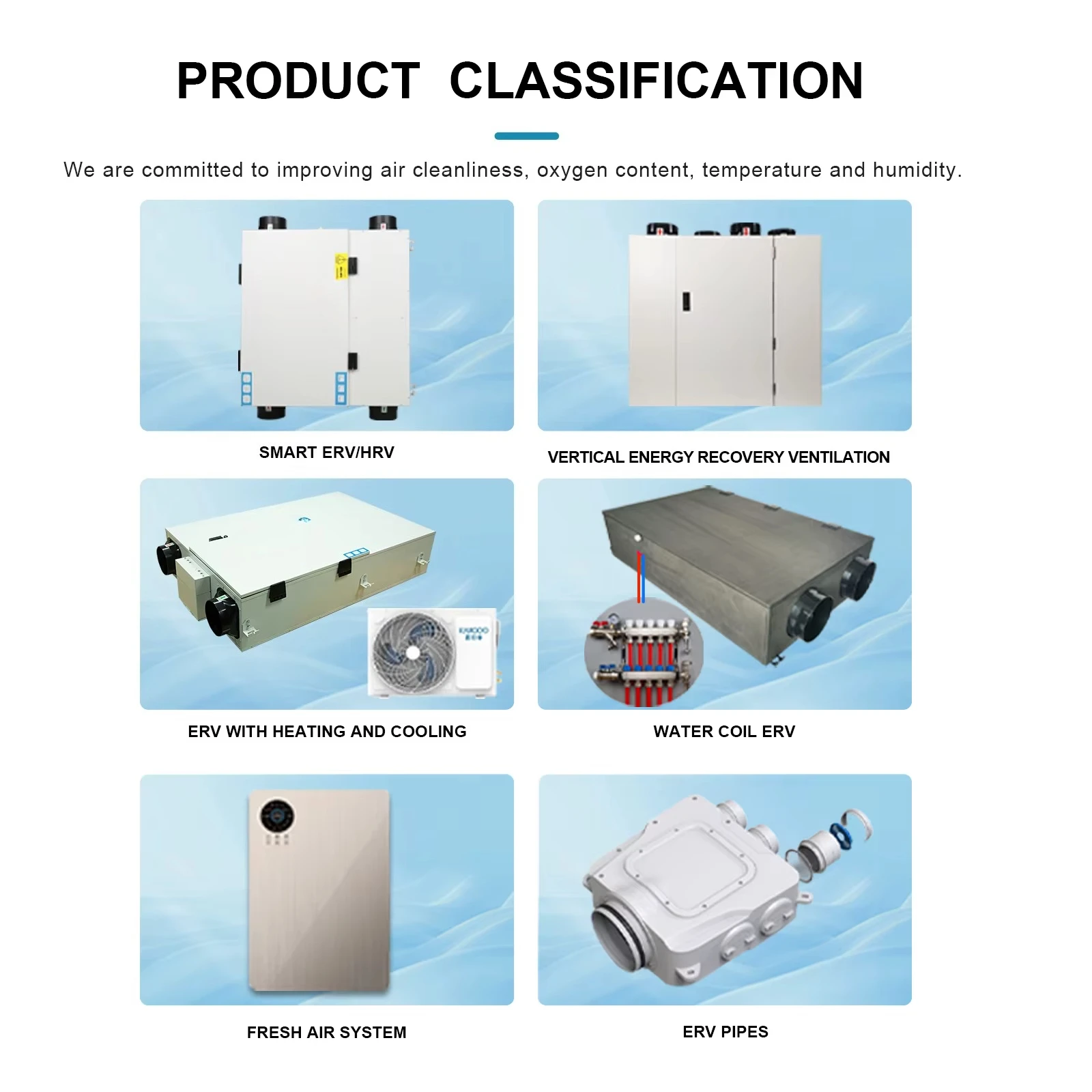Energy-saving ERV heat recovery ventilation system with flexible PTC heating and preheating capabilities