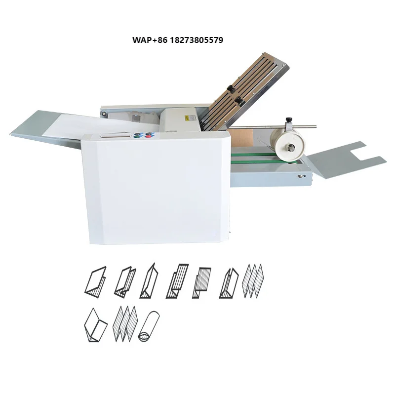Factory Price Automatic A4 Szie Letter Leaflet Brochure Cross Making Brochure Origami