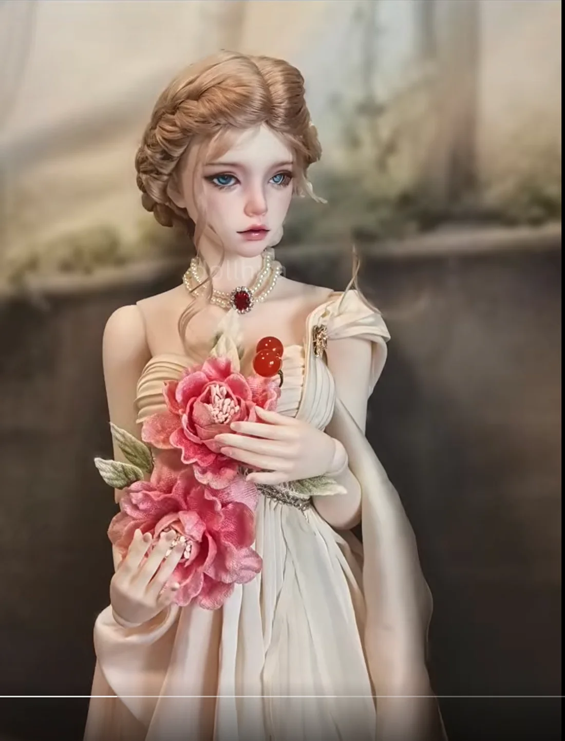 New 60cm hahaBJD 1/3 scale girl mari Anime AMY highly attractive body popular bjd remain dogs eyes spot makeup