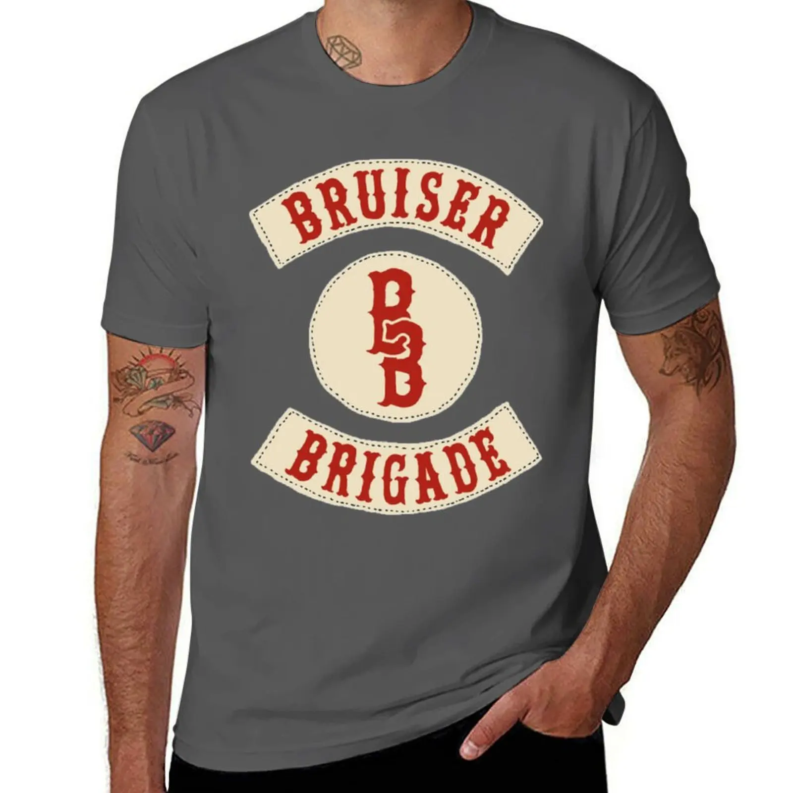 

Bruiser Brigade T-Shirt Simple Trendy Casual T-Shirt