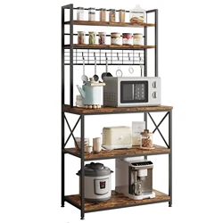 80cm Iron+PB Microwave Stove Rack Kitchen Stove Rack