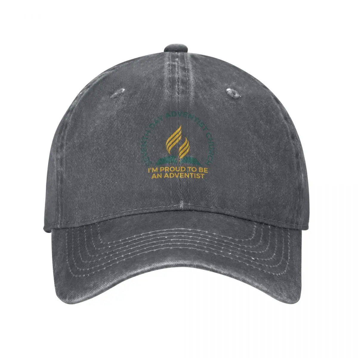 Seventh Day Adventist Church Baseball Cap Big Size Hat party Hat derby hat Hats Man Women's