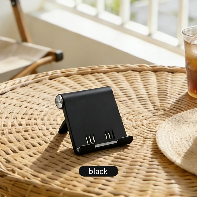 Universal Foldable Desk Phone Holder Mount Stand for Mobile Phone Tablet Desktop Holder view 3