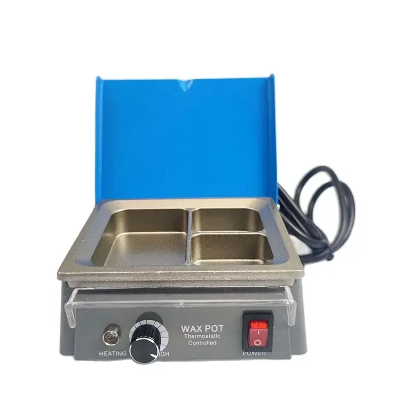 

AA Hotsale Восковой горшок с тремя слотами для плавления Терморегуляция 30-130 ℃ Оборудование для лабораторных инструментов мощностью 300 Вт