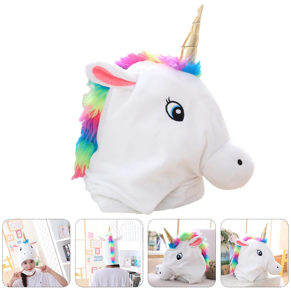 1pc Headset Soft Party Hat For Kids Halloween Prop Trendy Shape Adorable Performance Accessory