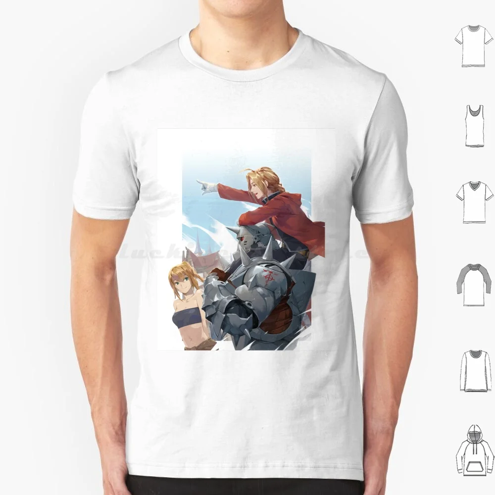 Full Metal Alchemist-Edward , Alphonse & Winry T Shirt Men Women Kids 6xl Anime Fullmetal Alchemist Alphonse Edward Elric Fma