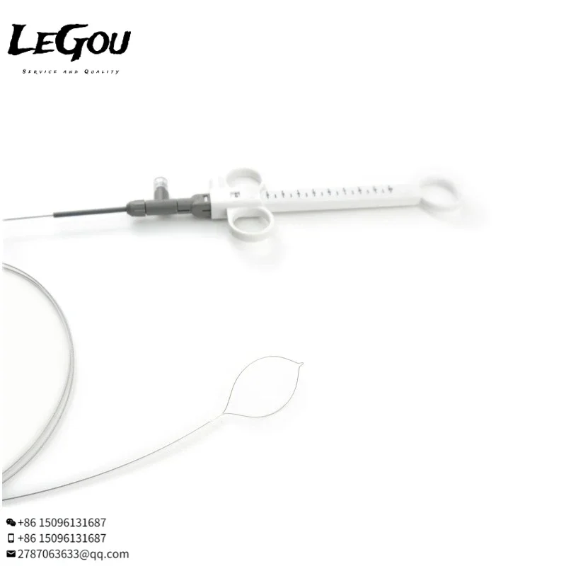 

Endoscopic disposable electric polypectomy snare, single use hexagonal/crescent polypectomy snare