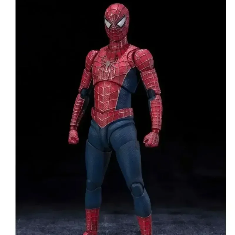 SHF Spider Man 3 Action Figure Spiderman 3 Tobey Maguire Anime Figurine Pvc Statue Model Collection Doll Decora New Year Gifts