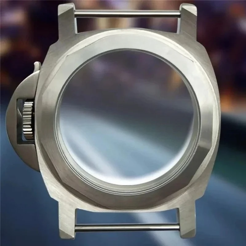 

With PAM Mineral Mirror Brushed Sand Case for ETA 6497 6498 ST3600 ST3620 Movement 34.5Mm Dial 44Mm Stainless Steel Watch