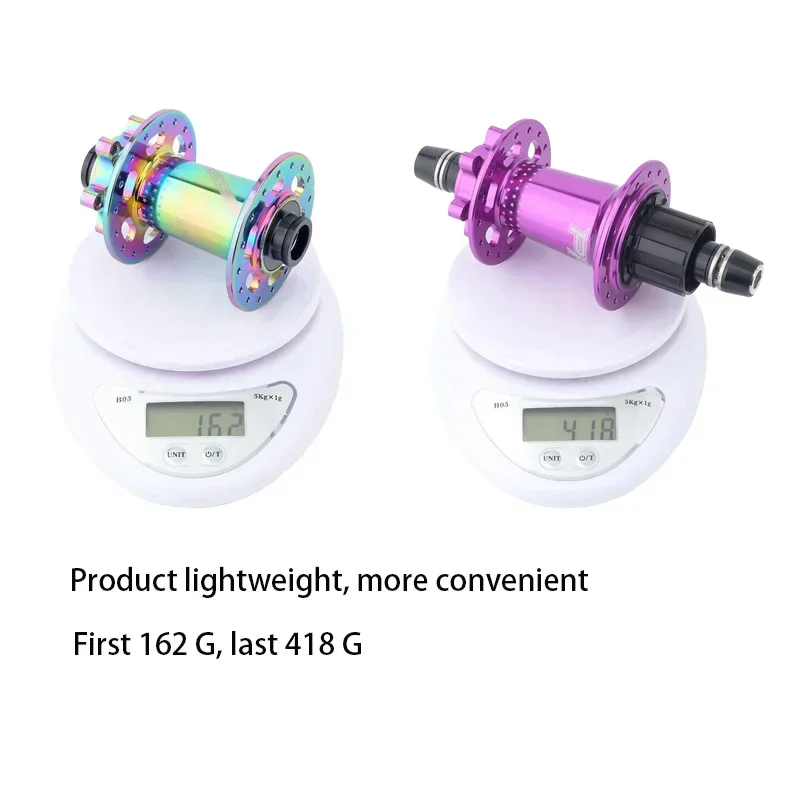 HASSNS Dirt bike hubs 32 holes 135X10 100X15 Single speed HG Structure compatible with 8/9/10/11 speeds