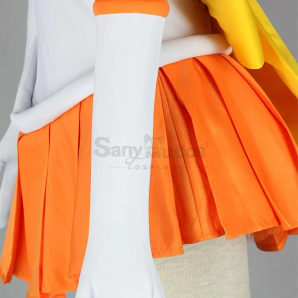 EN STOCK SanyMuCos Minako Aino Cospaly Sailor MoonMinako Aino vestido Cospaly traje Comic-con regalos de cumpleaños y vacaciones