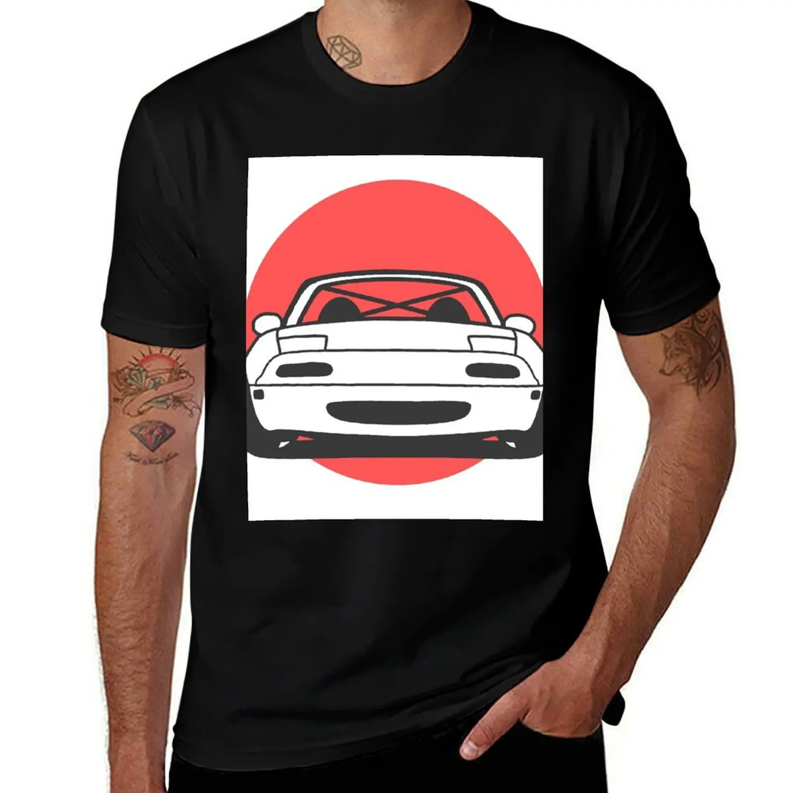 

NA Miata T-Shirt cotton man t-shirts affliction shirts mens t shirt graphic
