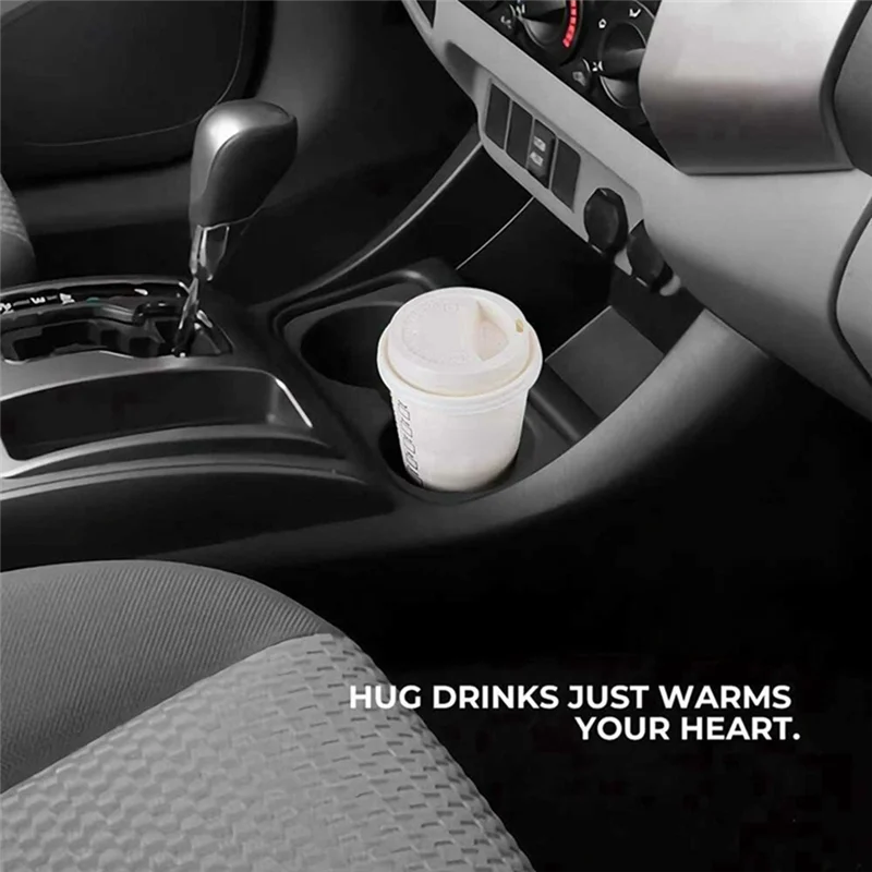 AS96-66992-04012 66991-04012 Cup Holder Insert Cup Holder Center Console Insert Drink Holder Car Parts For Toyota Tacoma 2009-20