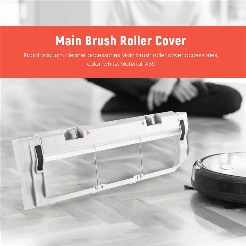 Abbk-acessórios de capa de rolo de escova principal para xiaomi mijia roborock s5 max s6 maxv s50 s51 xiaomi robô aspirador de pó peças