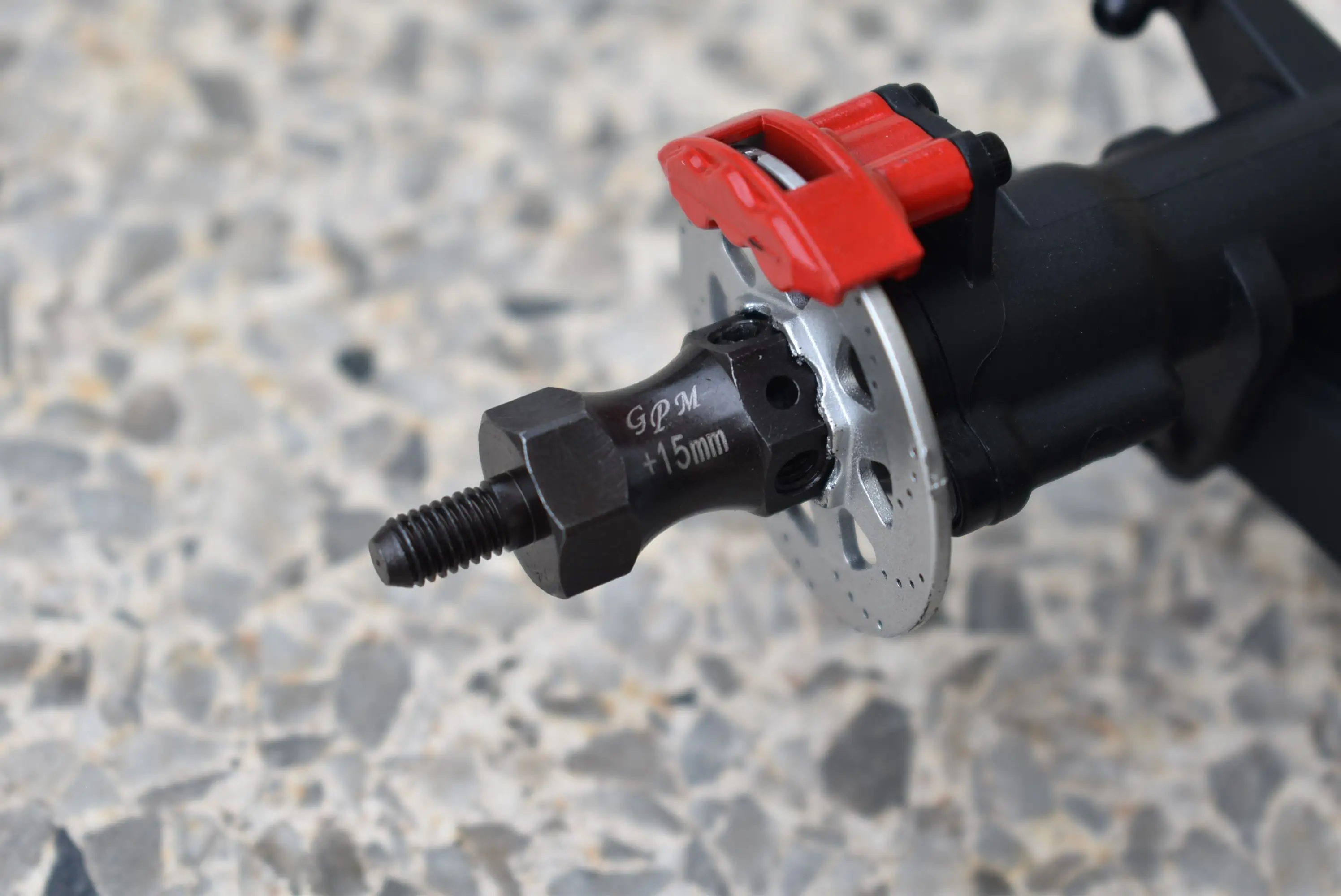 GPM gehard staal voor/achter verlengd wiel zeskant voor LOSI 1/10 Rock Rey Baja Rey