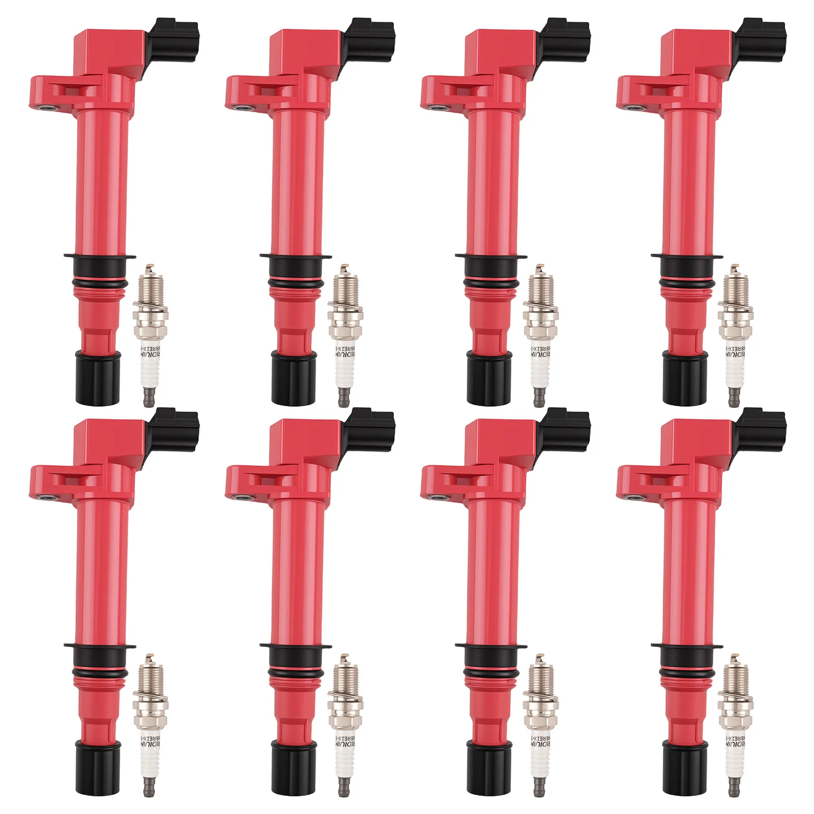Ignition Coils & Spark Plugs Set for 2005-2007 Dodge Dakota 4.7L UF297