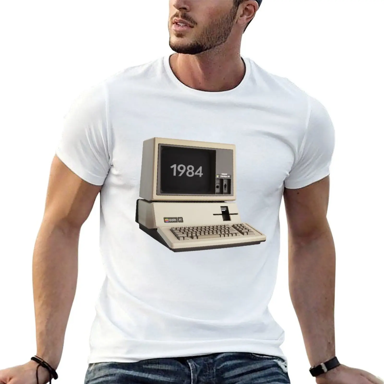 

Vintage Macintosh desing T-Shirt graphic t shirts for man t shirt man casual T-Shirt