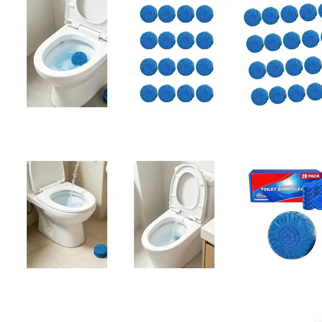 Powerful Toilet Bowl Cleaner Set of 20