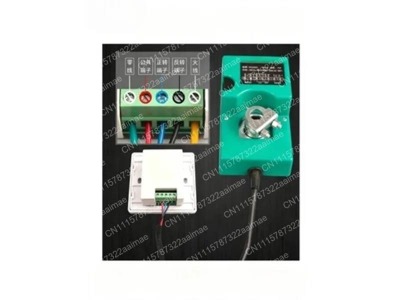 Electric Air Damper Actuator 16Nm 5 Position Controller 220V 60S Manual Override Switch
