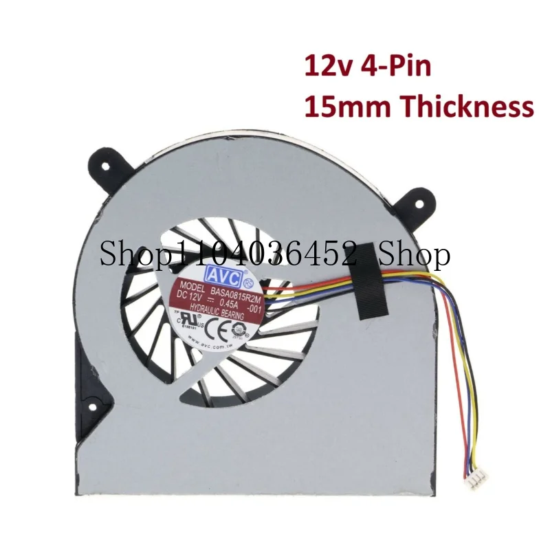 CPU cooling fan for Asus Zen AiO zn242g zn242gd zn242if DC 12v 15mm