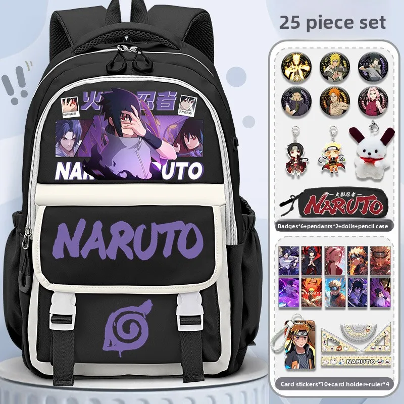 

Anime large capacity lightweight backpack for elementary and middle school boys Minato Namikaze school bag
