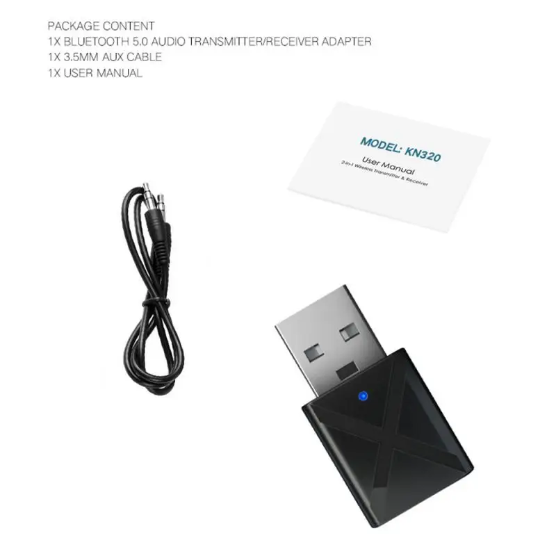 Receiver Connection Sound Quality Sound Speaker Black Standard 5.0 Audio Adapter Adapter Low Latency