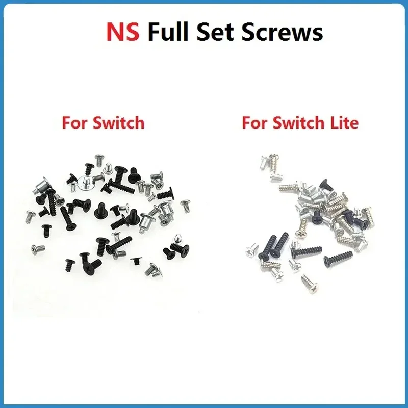 Full Set Screws For Nintendo Switch NS Switch Lite Console + Y Host Screw Set Replacement