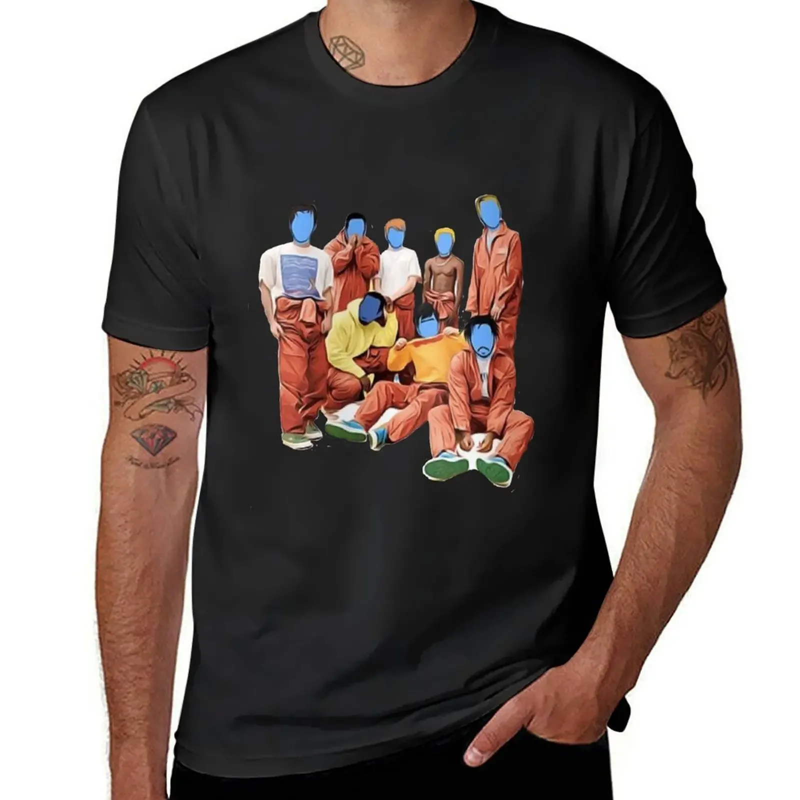 

brockhampton T-Shirt topping Man t-shirt custom t shirt t shirts for men pack