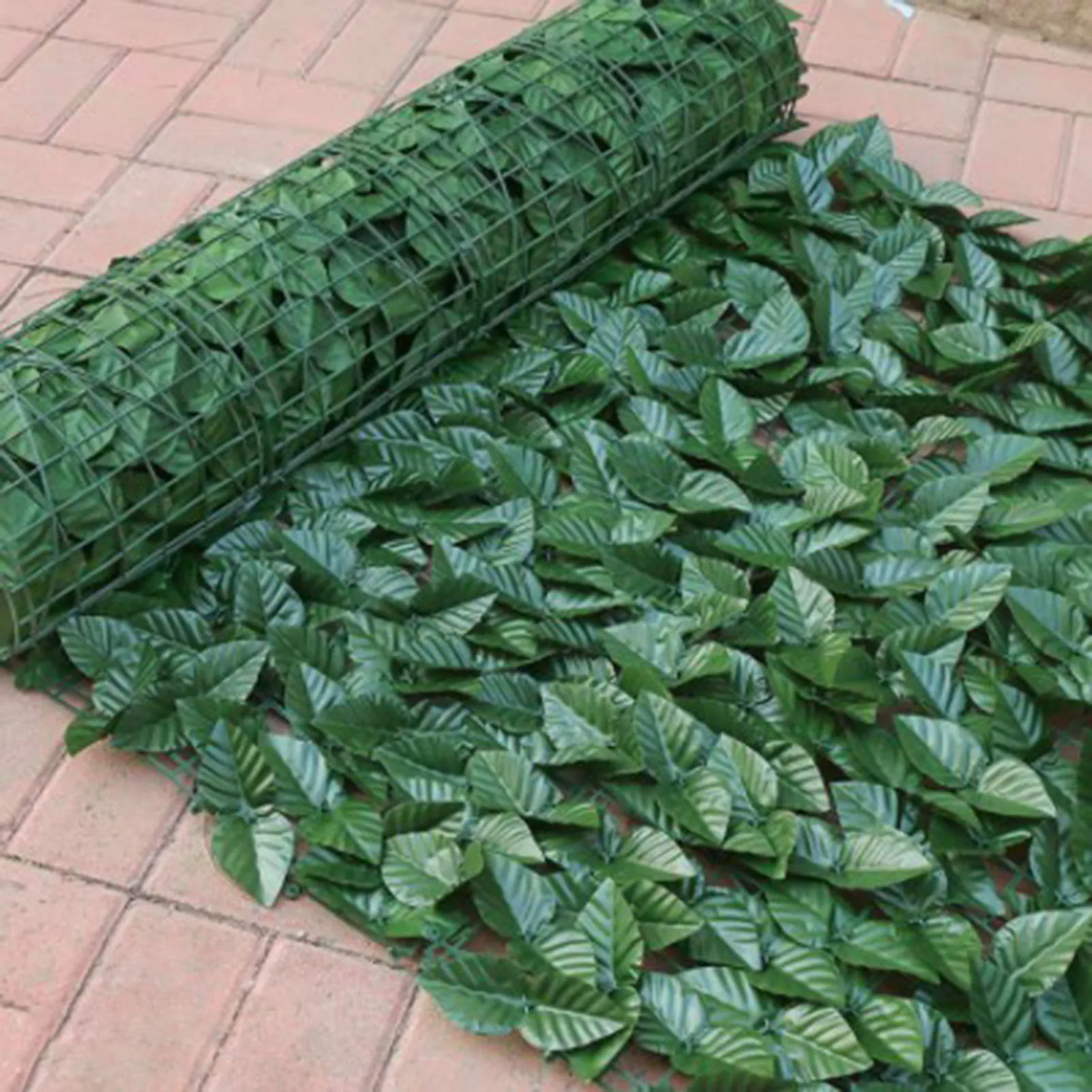 Cerca de Privacidade Ivy Artificial, Wall Screen Hedges, Faux Vine Leaf para Interior e Exterior, Protegido e Jardim
