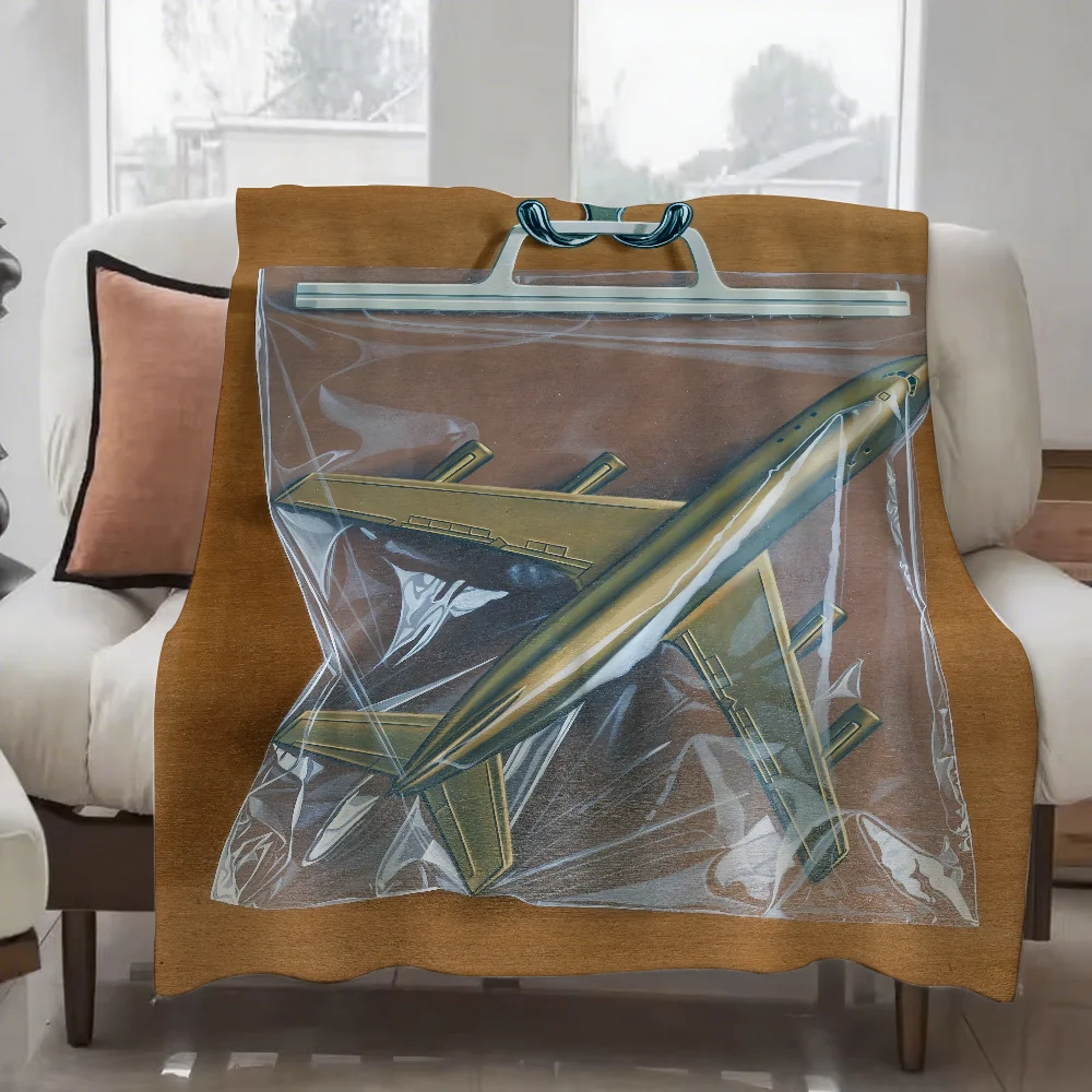 

Band B-Black Country New Road Blanket Design Lightweight For Dorms, Naps, Living Room, Office,Sofa,All-Season